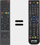 Replacement remote control for TP6 (759551749500)