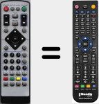 Télécommande pour remplacer TD002 (08005706)