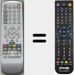 Replacement remote control for RML1703E