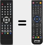 Télécommande pour remplacer RC44BRM1