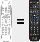 Télécommande pour remplacer BRTKKTR13B9ZA
