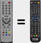 T&eacute;l&eacute;commande pour remplacer RC32CMS