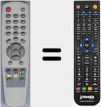 Replacement remote control for 871001