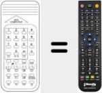 T&eacute;l&eacute;commande pour remplacer DIGICOMPUTEROSD