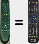 Télécommande pour remplacer RCDHP8100U