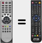 Replacement remote control for 955CR