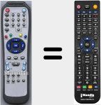 T&eacute;l&eacute;commande pour remplacer RC40GI