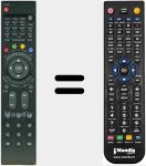 Replacement remote control for HYF51L