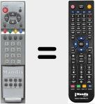 Télécommande pour remplacer RCU42R