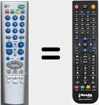 Replacement remote control for MD30031