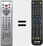 Replacement remote control for RC41NE