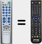 Télécommande pour remplacer RC403