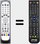 Replacement remote control for PRC30