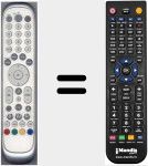 Télécommande pour remplacer PRC30VERS1