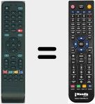 T&eacute;l&eacute;commande pour remplacer SHDFSAT12