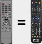 T&eacute;l&eacute;commande pour remplacer DSR50017