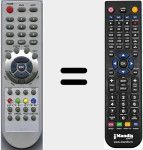 T&eacute;l&eacute;commande pour remplacer RC44SEN