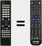 T&eacute;l&eacute;commande pour remplacer RCF301