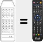 Replacement remote control for TC152