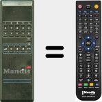 Replacement remote control for 21 MD