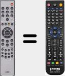 Télécommande pour remplacer 2201-531