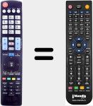 Replacement remote control for AKB73615397