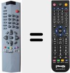 Télécommande pour remplacer EI6187F