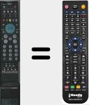 Télécommande pour remplacer RC2006-01