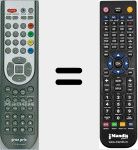 T&eacute;l&eacute;commande pour remplacer LT190 combi