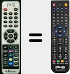 T&eacute;l&eacute;commande pour remplacer MCPerson001