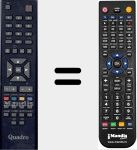 Télécommande pour remplacer AK53