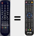 Replacement remote control for AL192C2