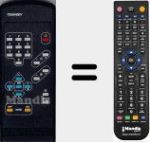 T&eacute;l&eacute;commande pour remplacer T5564EV