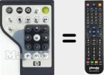 Télécommande pour remplacer RC1762307/01 (313922853391)