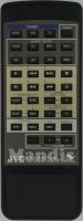 Télécommande d'origine JVC RX-508V