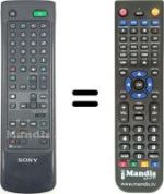 Télécommande équivalente Sony SEC2416