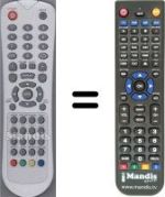 Télécommande équivalente Goodmans SEC15274