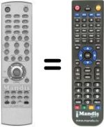 Replacement remote control Hyundai SEC3426