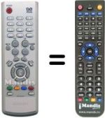 Replacement remote control SEC0484