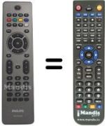 Télécommande équivalente SEC0204