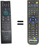 Télécommande équivalente Philips SEC15920