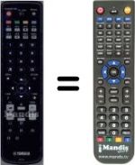 Télécommande équivalente WHV3339