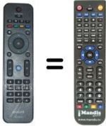 Télécommande équivalente HVS57475