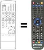 Replacement remote control 04.12.118