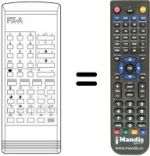 Télécommande équivalente FX A