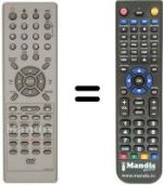Télécommande équivalente 076N0GY030