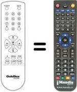 Replacement remote control 105-230C