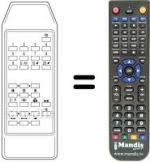 Télécommande équivalente 105-523C