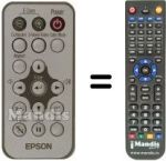 Télécommande équivalente ELPST11