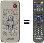 Télécommande équivalente ELPST12